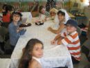 Theres always time for food at parties!